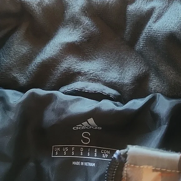 Adidas Long Quited Size S Coat Marapat Digital Desert Camo Like New - Picture 7 of 16